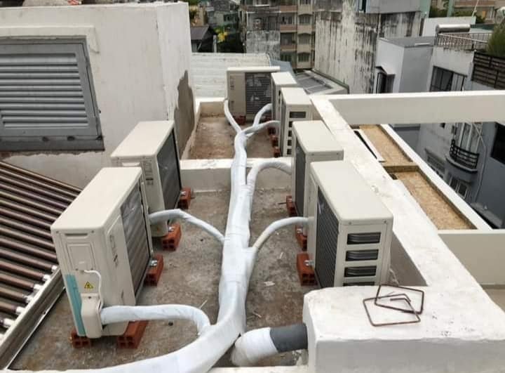 Bơm ga máy lạnh uy tín - Điện Lạnh Hoàng Văn